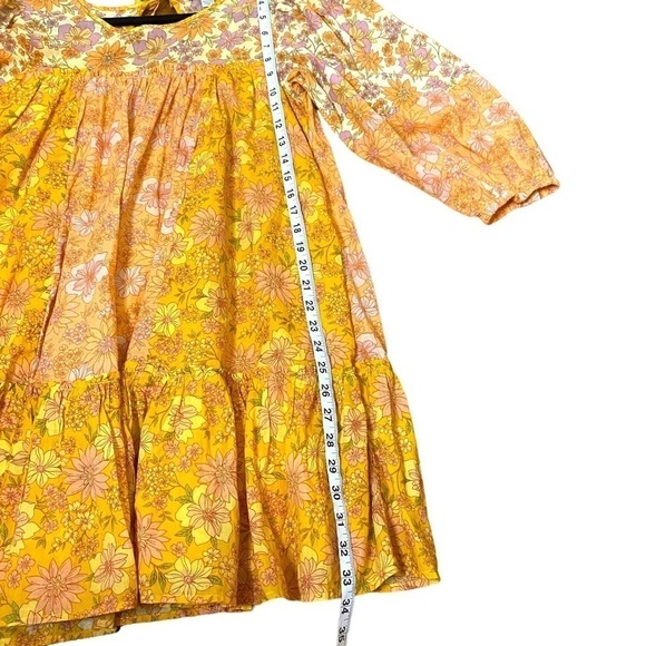 AMERICAN Eagle Puff Sleeve Floral Printed Dress - Picture 15 of 15